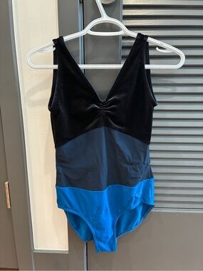 Grishko Velvet and Mesh Leotard